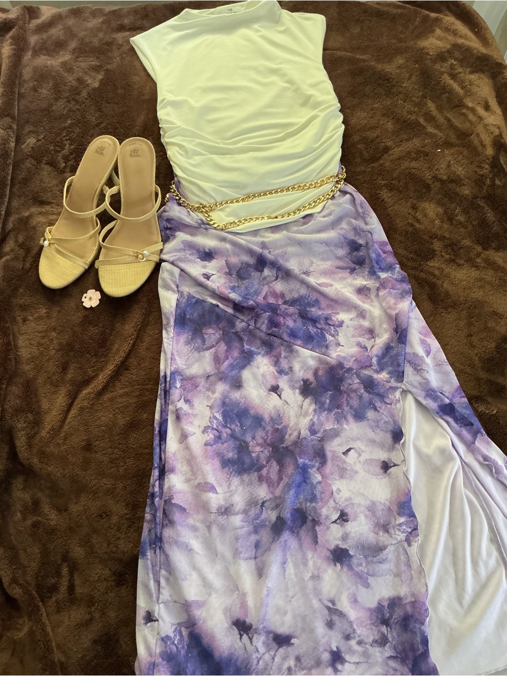 Floral skirt